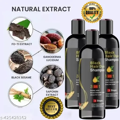 Black hair dye